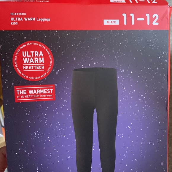 NEW HEATTECH ULTRA WARM LEGGING KIDS - Picture 4 of 4